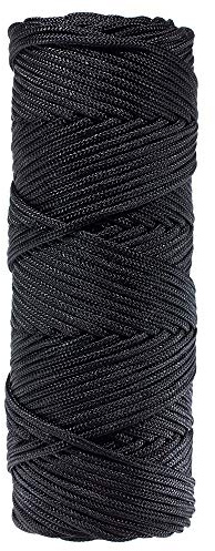 Tarred Twine Bankschnur – (72,6 kg Bruchfestigkeit, 70 m) – 100 % Nylonfaser