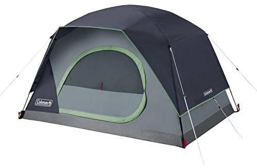 Coleman Unisex – Erwachsene SkyDome Zelt, Blau, Contains PFAS