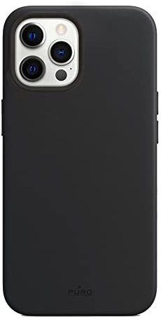 Puro Sky Schutzhülle für iPhone 12/12 Pro, Schwarz