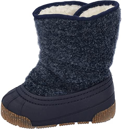 CMP ECO BABY LATU SNOWBOOT SHOES, Stivali da Neve Unisex - Bambini e ragazzi, B.Blue Mel, 24/25 EU