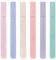 Highlighters, Mild Assorted Colours Highlighters Pens, Aesthetic Cute Pastel Highlighter With Chisel Tip, No Bleed Dry Fast Easy to Hold, for Bible, Notes, School Supplies, 6 Pack