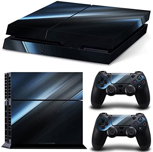 FXCON Anime Für PS4 Skin Für Konsole Und Controller Vinyl-Aufkleber, Für PS4 Aufkleber Wrap Cover Skin Full Set Langlebig Kratzfest 12272 Blasenfrei