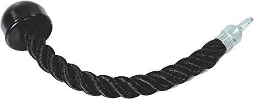 G5 HT SPORT Unisex – Erwachsene Verschiedene Pulley-Griffe Werkzeuge, Einzelgriff, Doppelgriff, Trizepsseil (Einzelseil), Einzeles Kabel, Einheitsgröße