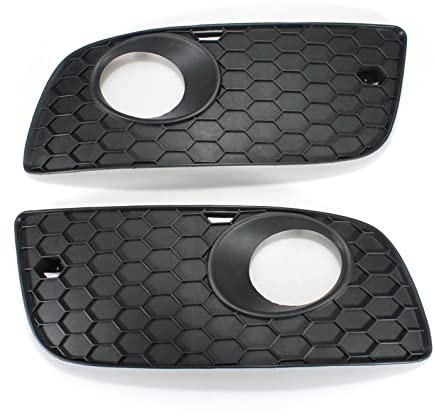 LIAMAS Rejilla de parachoques inferior delantera for coche, rejilla de luz antiniebla, cubierta de parrilla apta for VW, compatible con Golf MK5 GTI 2004-2009 MK5 GTI, rejilla de luz antiniebla (Colo