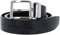 GUESS Herren Gürtel VEZZOLA schwarz/silber XL