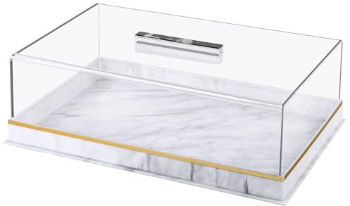 Bandeja rectangular para tartas con tapa, bandeja para postres, soporte para tartas