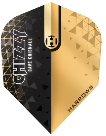 Harrows Dart Flight Dave Chisnall Chizzy Prime Series 2 Dartflight Nr. 2 speziell laminiert