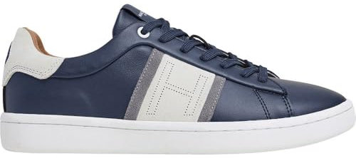 Hackett London Herren Bond Straps Sneaker, Blau, Marineblau, 42 EU