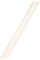 Lot de 3 manches à balai en bois de rechange - 120 cm - Manche en bois de hêtre - Diamètre du manche : 22 mm - Pour outils de jardin, bines de jardin - Production européenne