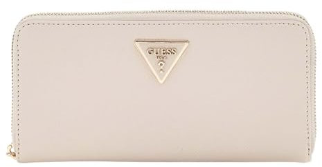GUESS Laurel SLG Large Zip Around Wallet L Bone