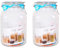Acan Tradineur - Pack de 2 tarros de Vidrio herméticos Primizie, Incluyen Junta de Goma, Bote, Frasco Multiusos para almacenar conservas, legumbres, Pasta, Galletas - 24 x 14 cm - 3,1 litros