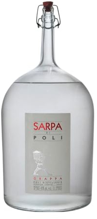 Grappa Poli Sarpa Spezielle Flasche 3 L