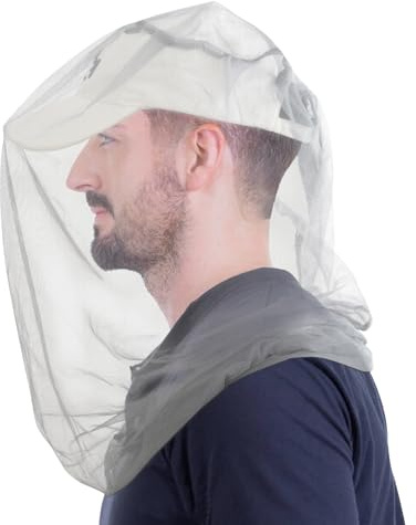 South to East Premium Midge Net For Head 2 Pack Bug Protection | Ultra Large & Long Design With Fine Mesh, Fit All hats. Great for Camping, Hiking, Fishing, Gardening And Safari