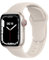 ELETTRONEO C1B Correa Deportiva para Apple Watch Ultra 2 49mm, Series 10 46mm, 9 8 7 45mm 41mm, SE 6 5 4 44mm 40mm, 3 2 1 42mm 38mm Pulsera Strap, Luz Estelar