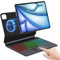 IVEOPPE Teclado iPad Air 11 M2 2024/M3 2025 11 Pulgadas, Teclado Touchpad Magic, Español Ñ, 7 Colores Retroiluminada, Magnético Flotante Diseño con Trackpad para iPad Air 4/5/Pro 11 (1-4) Gen, Negro