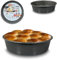 ARCA, Teglia Alta Diametro 34 cm per Forno, Antiaderente e Adatta alla Lavastoviglie, Ideale per Torte e Altre Ricette, in Alluminio, Made in Italy