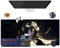 Albedo Ainz Ooal Gown Anime-Mauspad, wasserdicht, XL (35,4 x 15,7 x 0,12 Zoll), rutschfeste Gummibasis für PC, Laptop, E-Sport (2)