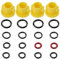 FOFAI O-rings Spare Part Kit: 20 Pcs O Ring Nozzle Set for Karcher Pressure Washer Accessories - Compatible with Karcher K2 K3 K4 K5 K6 K7 - Seal 2.640-729.0 Rubber Spare