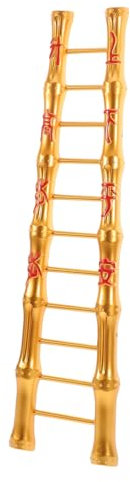 BESPORTBLE Miniaturisierte Goldene Leiter Kreatives Ornament für Puppenhaus Symbolisiert und Ist das Geburtstagsgeschenk für Feengärten und Kreative Wohnaccessoires