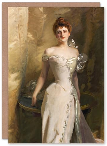 Artery8 John Singer Sargent Art Card Lisa Colt Curtis Portrait