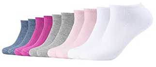 s.Oliver Damen S24008 Füßlinge (10er Pack)
