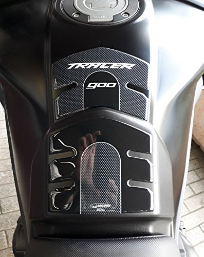 labelbike - Kit 3 Adesivi Resina Protezioni Moto compatibile con YAMAHA TRACER 900 2018-2020