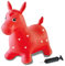 JAMARA 460317 Hüpftier Pferd HoppyDoo - Spielzeug für Kinder, Hüpfspielzeug Baby Indoor/Outdoor, Geschenk für Kids, Gartenspielzeug, Bouncing, Pflegeleicht, BPA frei, mit Pumpe