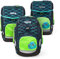 ergobag Safety Set 3-teilig (Für Packs/Cubos/Cubo Lights Ab 2019/2020) Green