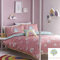 Appletree Rainbow Pom-Set Copripiumino, Cotone, Rosa, Doppio