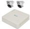 HILOOK CCTV SECURITY SYSTEM 4CH DVR 500GB HDD 2X DOME OUTDOOR CAMERA KIT