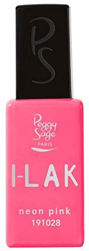 Peggy Sage - Vernis semi-permanent I-lAK soak off gel polish neon pink - 11ml