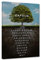 Hustling Sharks® Motivationsbilder als XXL Wandbild Baum des Erfolges - Hochformat (Leinwandbild, 80 x 120cm), Bilder Büro, Erfolg Bild, Bilder mit Sprüchen, Wanddeko Büro