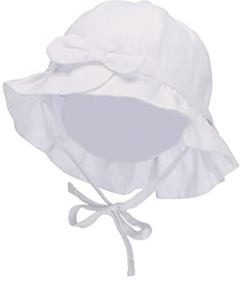 Sterntaler Unisex Kinder Leinen Kinderhut, Weiß, 35 EU