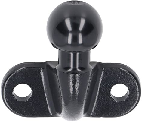 Gancio di traino in acciaio per impieghi gravosi 50 mm per roulotte, design forgiato, alta resistenza, antiruggine