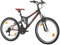 BIKE SPORT LIVE ACTIVE Bikesport Parallax 24 Zoll Mountainbike vollgefedert, 18 Gänge, Fahrrad für Jungen, Mädchen, geeignet von 130-155 cm (Black Matt)