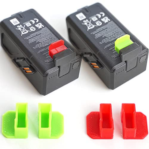 Akku Schutzkappen für DJI Avata FPV Drohne, Battery Dustproof, Schutzabdeckung, Füllstandsindikator (Avata (1))