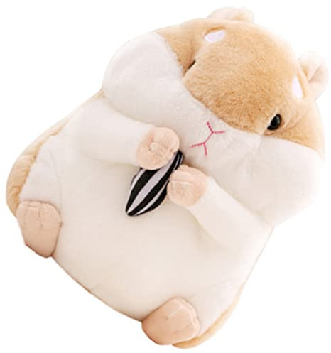 SOIMISS Hamster Plüschtier Kuscheltier Spielzeughamster Stofftier Meerschweinchen Plüsch-Hamster-stofftier Stofftierkäfig Süße Kuscheltiere Geschenk Niedlich Pp Baumwolle Mädchen