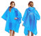 Kcmell 2 Stück Regenponcho, Wasserdicht Regenponcho Herren Damen Wasserdicht EVA Regencape Leicht Wiederverwendbar Regenjacke für Outdoor Wandern, Camping, Angeln, Festival (Blau)
