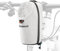 ROCKBROS Porte-Bidon Vélo Pliant Sacoche Avant Bidon 1,5L Guidon Calibre Réglable Jusqu'à 8cm Sac Petit Boisson Parapluie Lunettes Gants pour Scooter Trottinette Électrique VTT Blanc