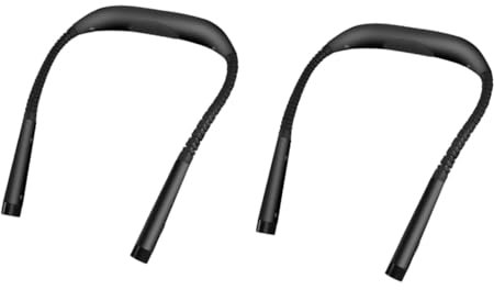 Hemobllo 2piezas Luz De Recargable Usb Para Cuello Flexible Lámpara De Para Lectores La Cama y Actividades Nocturnas