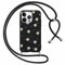 Foonary Coque pour Apple iPhone 12 Pro Max avec Cordon de Collier, Aesthetic Fleur Étui Housse Réglable Lanyard Corde, Souple Silicone Antichoc Protection Case pour iPhone 12 Pro Max 6,7, Marguerite