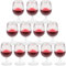 12Pcs Miniature Wine Glasses, Glasses Doll House Mini Wine Cups for Dollhouse Decor Kitchen Accessories
