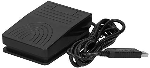 Acouto USB-Fußpedalschalter, Spielsteuerung, Gerätesteuerung, Gaming-Tastatur für DOS/Win 2000/Win XP/Win Vista/Win 7//OSX