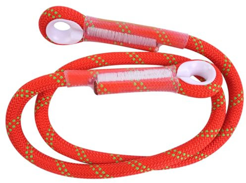 CENPEK Cordón de Escalada en Roca Profesional con Lazo Protector de Ojal, Cuerda de rapel de 100 cm para montañismo al Aire Libre