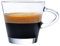 KONZEPT Set di tazze da caffè da 80 ml, 12 bicchieri da espresso, in vetro con manico