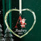 Personalized Christmas Ornaments with Initial Name, Acrylic Custom Monogram Initial A-Z Christmas Ornament 2024 for Kids Family Friends, Customized Letter Name Ornaments for Christmas Tree Decorations