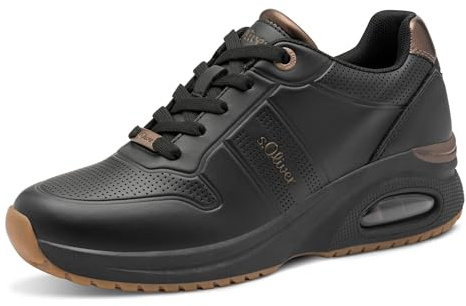 s.Oliver Damen Sneaker flach Sportlich Low Top