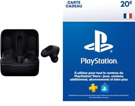 Sony INZONE Buds + 20€ Carte Cadeau Playstation | Compte PSN français Uniquement