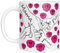 LIEBTASTISCH - Personalisierte Tasse für Mama oder Oma - Geschenk zum Muttertag, Geburtstag, Weihnachten, von Enkelkinder - Bis zu 6 Kinder (Rosen)