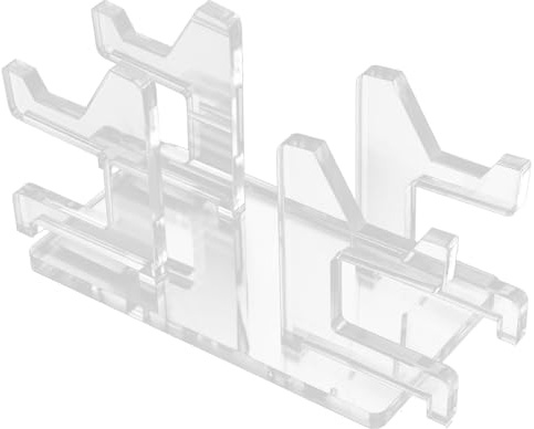 Operitacx Acrylic Game Controller Display Stand Lightweight Durable Controller Holder for Gaming Accessories Portable Tabletop Organizer